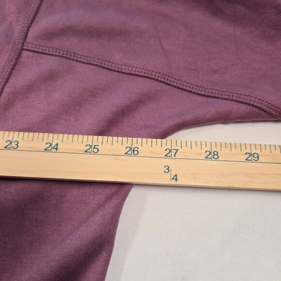 Free Country Womens L Pullover Hoodie Purple Long Sleeve Lightweight Relaxed Fit - Picture 3 of 8
